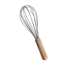 Schneebesen mit Holzgriff 