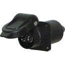 Socle 3 plots fixation 4 trous 28 x 28 mm adaptable