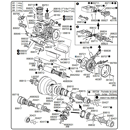 Pièces détachées pour pompe TECNOMA - PM190 (de 1987 à 1989) adaptable