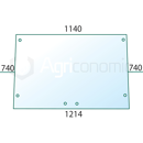 Heckscheibe - Landmaschine RENAULT 7700007529 - Nachbau