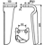Dent gauche pour herse rotative PEGORARO 007870 adaptable