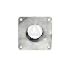 Bride carrée + raccord femelle Ø 120 mm adaptable - FERRARI