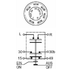 Bouton poussoir ventilation pour tracteur FENDT X830240355000 adaptable