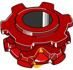 Poulie de guidage pour épandeur HAGEDORN 038502000-0 adaptable