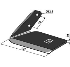 Aileron gauche pour FARMET 3003292 adaptable