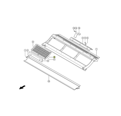 Contrabatidor para cosechadora CLAAS 777238.1 adaptable