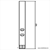 Schmalschar - 40x20x475 mm - Hardline beschichtet - by Frank