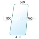 Seitenscheibe R/L für Landmaschine RENAULT 6005002915 Nachbau