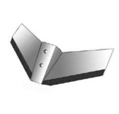 Ailerons de dechaumeurs AMAZONE CULTICHAUM TL adaptable carbure