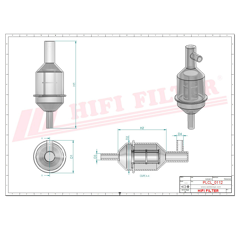 Filtre à gasoil adaptable HIFI FILTER SN70105