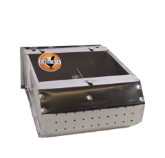 Mangeoire à trémie avec 2 compartiments 23 x 11 x 19,5 cm - CHICK'A