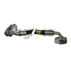 Tuyau hydraulique avec raccords pour téléscopique MERLO 51337 adaptable