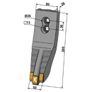 Väderstad 205006 – Flügelschar Marathon 260 mm – Hartmetall  