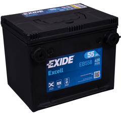 Batterie 12 V 55 AH EB558 EXIDE