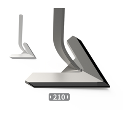 Aileron avec plaquettes carbure et tige soudée 32x10 mm - 240 mm de large TOUTES MARQUES adaptable