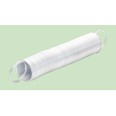 Torfeder bis 5m ausziehbar weiß pulverbeschichtet