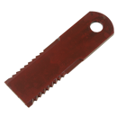 Couteau cranté pour moissonneuse-batteuse NEW HOLLAND 16000617 adaptable