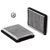Filtre habitacle adaptable HIFI FILTER SC90086KITCA