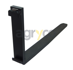 Fourche à palette 125 x 45 x 1200 mm pour téléscopique MANITOU 415618 adaptable