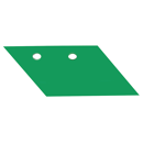 Soc de rasette droit pour charrue KVERNELAND KK056873 adaptable