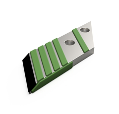 Pointe Droite carbure et rechargement pour charrue LEMKEN 3364054 adaptable