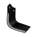 Lame droite 175 x 80 x 6 mm pour Fraise/Rotavator MASCHIO/GASPARDO 02108430 adaptable 