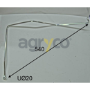 Tuyau pour téléscopique JCB 320/04207 adaptable