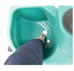 Abreuvoir double pour tonne à eau 55 litres FT55 | SUEVIA