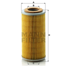 MANN  Ölfilterelement H804X