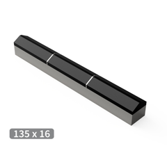 Mise à souder carbure 3 plaquettes TOUTES MARQUES 135x16 mm adaptable