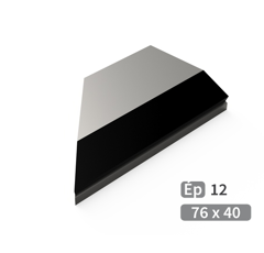 Mise Gauche à souder carbure TOUTES MARQUES 76x40 mm adaptable