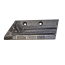 Soc de rasette Gauche carbure et rechargement pour charrue GRÉGOIRE BESSON 19125 adaptable