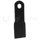 Couteau droit pour broyeur 212x60mm TIERRE adaptable 