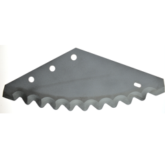 Couteau 525 mm pour mélangeuse carbure 433.0113 adaptable