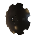 Disque crénelé ∅620x6 pour déchaumeur LEMKEN 3490467 adaptable - Blacksteel©