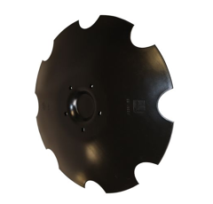 Disque crénelé ∅620x6 pour déchaumeur LEMKEN 3490467 adaptable - Blacksteel©