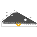 Couteau d'ensilage pour mélangeuse PÖTTINGER 434.003 adaptable - Blacksteel©