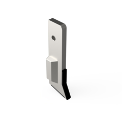 Klemmstück mit Hartmetall für Sähmaschine und Düngung AMAZONE 102805 – Nachbau