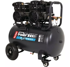 Compresor de aire 100 L silencioso - 3 CV - 230 V monofásico - PRODIF