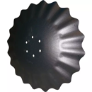 Disque crénelé ∅520x5 - 6 trous pour déchaumeur BEDNAR KM060304 adaptable
