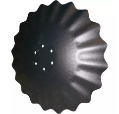 Disque crénelé ∅520x5 - 6 trous pour déchaumeur BEDNAR KM060304 adaptable