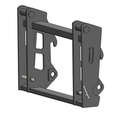 Interface pour télescopique SCHÄFFER 4350-9380/JCB Q-FIT adaptable
