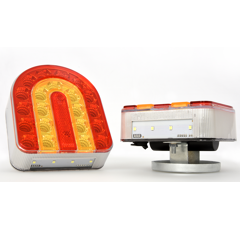 Kit feu arrière 12 V LED WIFI, - fixation magnétique - CONNIX