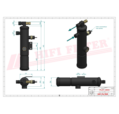 Deshydrateur Climatisation adaptable HIFI FILTER DYH50003