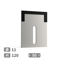 Grattoir avec plaquettes carbure AMAZONE 6081200 adaptable