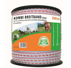 Combi-Breitband 200m 42mm 15 x 0,20 Niro