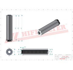Filtre hydraulique adaptable HIFI FILTER SH52345