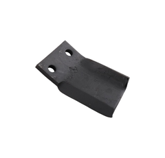 Cuchilla ancha derecha 145 x 80 x 10 mm para trituradora HUMUS 355.92.386 adaptable