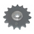 Pignon à chaine pour moissonneuse-batteuse DEUTZ-FAHR 1111614091300 adaptable