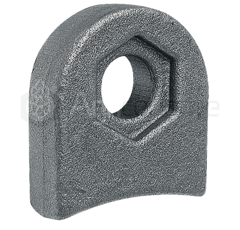 Abrazadera de fijación 50 x 16,5 mm para trituradora adaptable